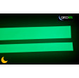 profil photoluminescent aluminium pour la signalisation murale