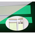 profil photoluminescent aluminium pour la signalisation murale