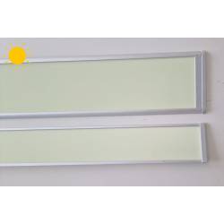 Profil photoluminescent aluminium pour la signalisation murale