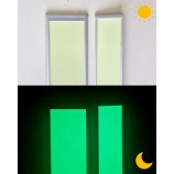 profil photoluminescent aluminium pour la signalisation murale