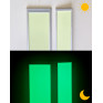 Profil de signalisation photoluminescent en aluminium pour partie basse