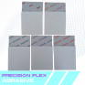 Éponges abrasives en mousse grises Flex Precision – 5 niveaux de grain