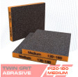 Éponges abrasives en mousse double face TWIN GRIT – 5 niveaux de grains pour le ponçage de précision