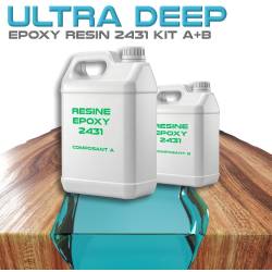 Résine époxy Resoltech cristalline pour moulage et remplissage