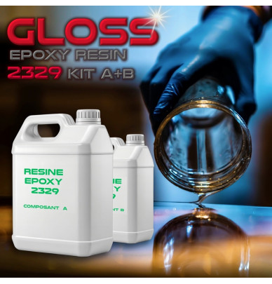 Résine translucide de coulée pour moulage et remplissage