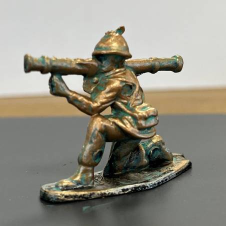 Peinture bronze patinée