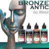 Peinture effet bronze patiné – kit acrylique complet