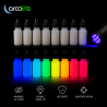 Encre invisible UV fluorescente réagissant sous UV