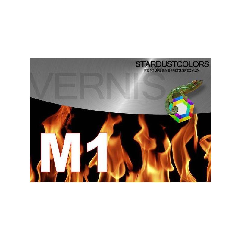 Vernis intumescent M1 transparent pour la protection anti-incendie des surfaces