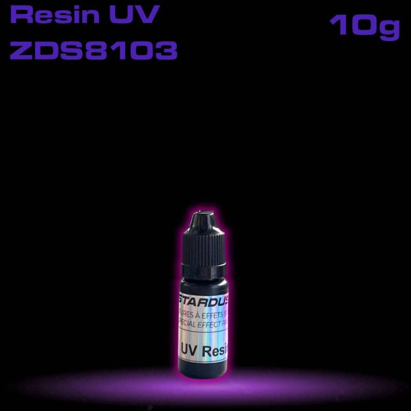 Résine UV LED transparente