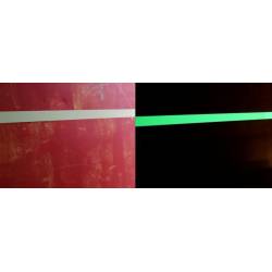 Bande phosphorescente en aluminium