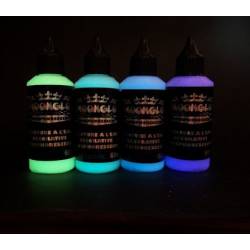 Peinture phosphorescente à l'eau pour la décoration