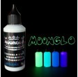 Peinture à l'eau phosphorescente MOONGLO 60ml TURQUOISE