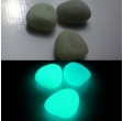 200g Gros Galets phosphorescents Vert