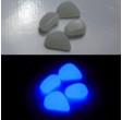 200g Petits Galets phosphorescents bleu