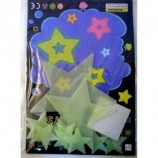 STICKERS phosphorescents etoile VERTE