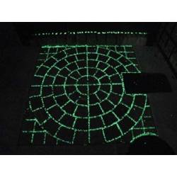 Mosaique phosphorescente