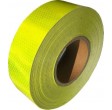 Bande rétro-réfléchissante Jaune fluorescente 5cm x 50m