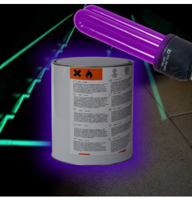 Peinture fluorescente ultraviolette SOL MUR EPOXY