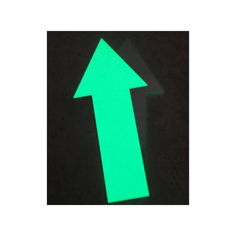 Fleches photoluminescentes en Aluminium 30cm