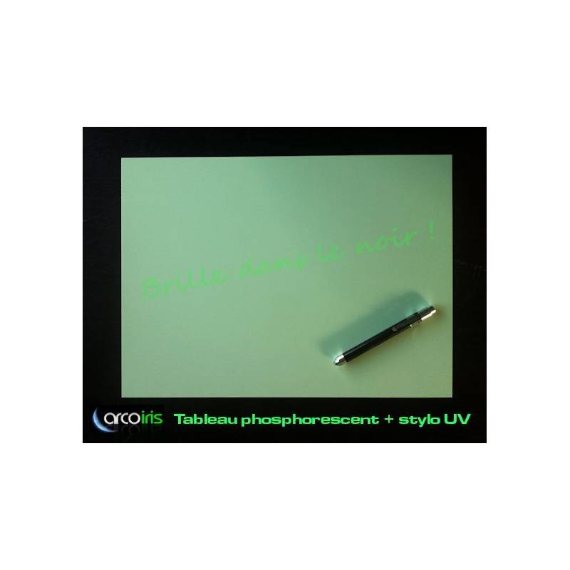 Tableau magique phosphorescent et stylo LED