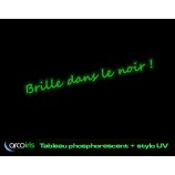 Tableau magique phosphorescent et stylo LED