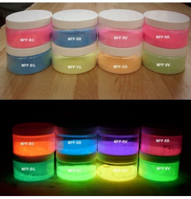 Pigments Phosphorescents Colorés