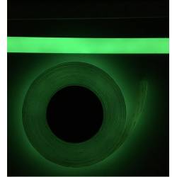 Bande phosphorescente adhésive haute intensité pour guidage LLL