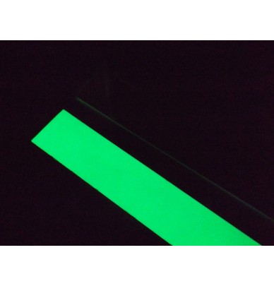 Bande photoluminescente anti-dérapante adhésive Aluminium-Epoxy