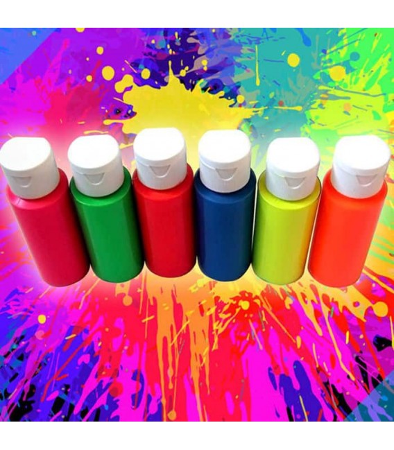 Peinture phosphorescente et fluorescente : prix et application