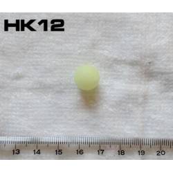 Petite perle phosphorescente percée - 6mm 8mm 12mm 16mm