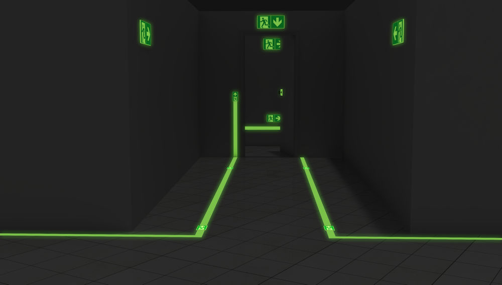 Bandes LLL de guidage phospho