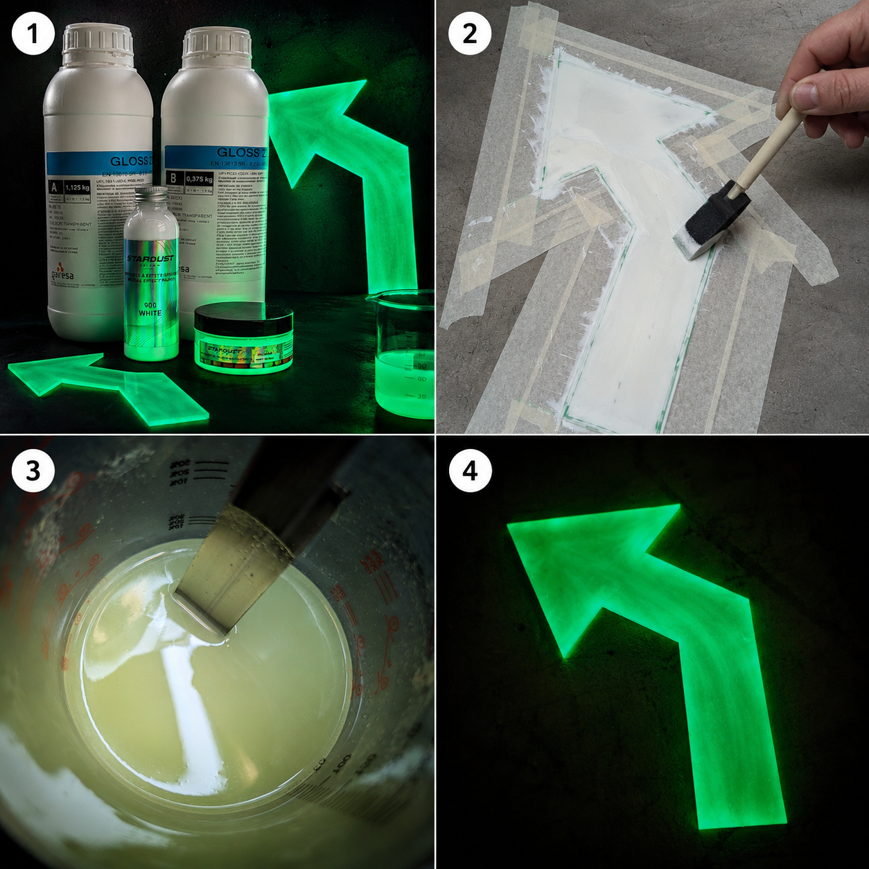 Epoxy sol phospho