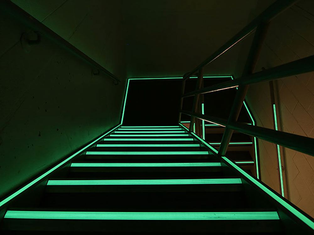 nez de marche photoluminescents