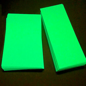 PVC Métal alu phosphorescent