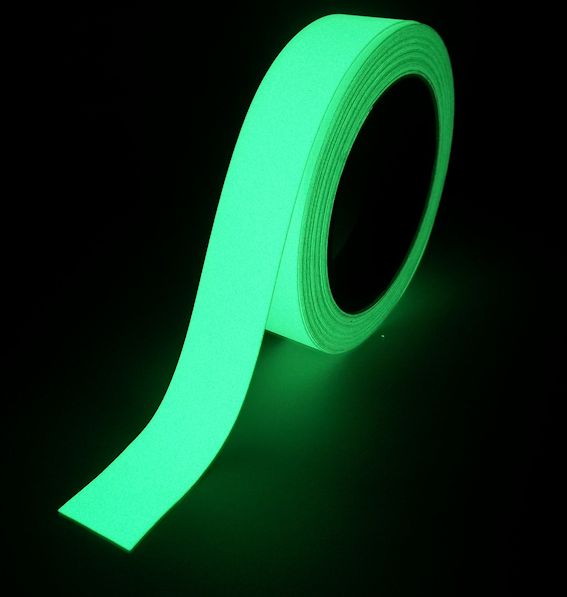 Bandes signalisation photoluminescent
