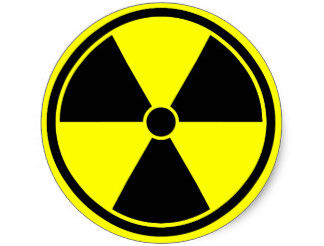 symbole radiation fluo