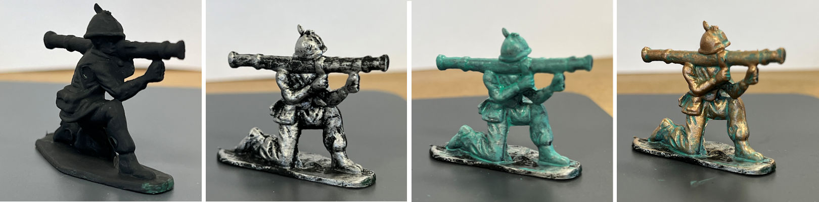 peinture bronze patine